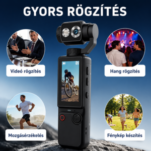 OZCT Q8 4K vlog kamera - Image 4
