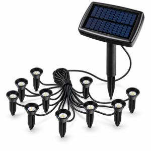 Napelemes LED növény spotlámpa szett – 10 db - 4957 (BBD) - Image 3